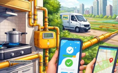 PNG Connection: अब मिनटों में घर तक गैस! PNG कनेक्शन का नया सिस्टम आया, जानिए आपके शहर का ऐप कौन सा है