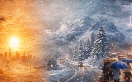 मौसम का बड़ा उलटफेर! कहीं बारिश-बर्फबारी तो कहीं हीटवेव, दिल्ली में भी बदलेगा मौसम