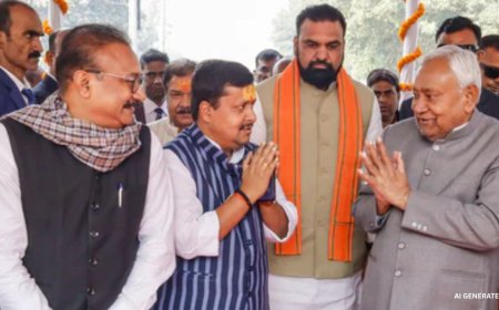 नीतीश कुमार और नितिन नवीन ने इस्तीफा दिया; अब दोनों होंगे राज्यसभा सदस्य