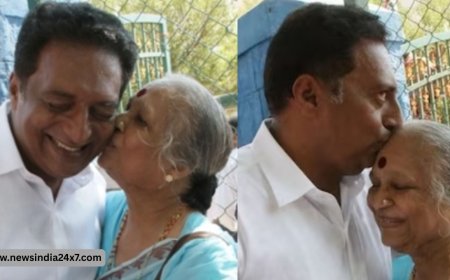 एक्टर प्रकाश राज की मां सुवर्णलता का 86 साल की उम्र में हुआ निधन, बेंगलुरु में किया गया अंतिम संस्कार