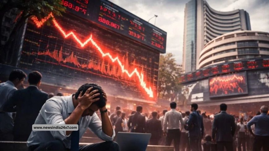 Share Market Crash: बाजार में भूचाल! सेंसेक्स-निफ्टी धड़ाम, लाखों करोड़ स्वाहा, ट्रंप के बयान से मचा हाहाकार