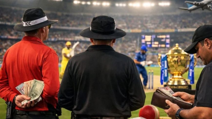 मैदान पर खामोश फैसले, लेकिन कमाई करोड़ों जैसी, IPL 2026 में अंपायर्स की सैलरी सुनकर चौंक जाएंगे आप