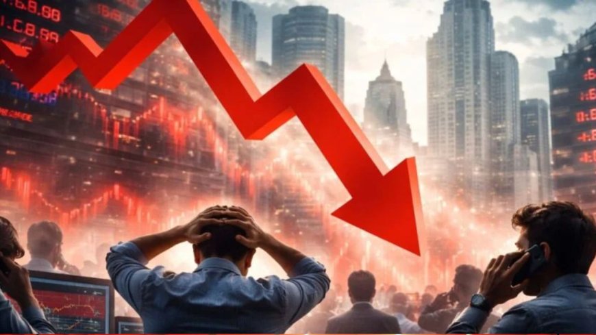 हफ्ते के आखिरी दिन बाजार धड़ाम! सेंसेक्स 600 अंक टूटा, लगातार दूसरे दिन बड़ी गिरावट