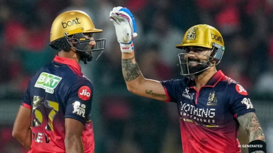 RCB ने 202 रनों का टार्गेट 15.4 ओवर में किया चेज़, पहले मैच में SRH को मिली हार; विराट कोहली का रिएक्शन हुआ वायरल