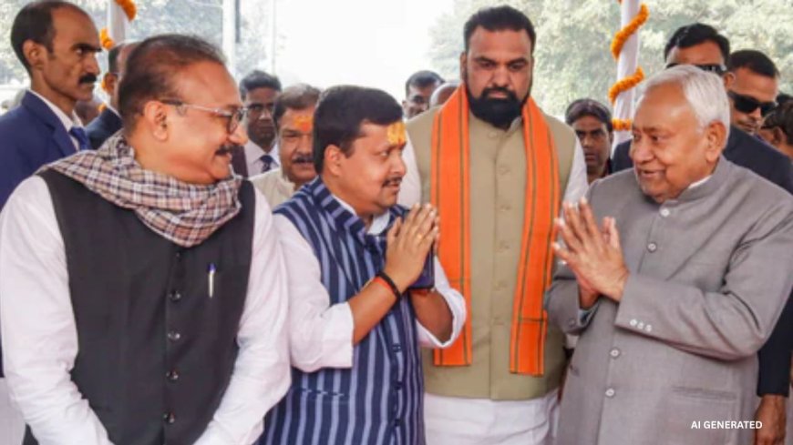 नीतीश कुमार और नितिन नवीन ने इस्तीफा दिया; अब दोनों होंगे राज्यसभा सदस्य