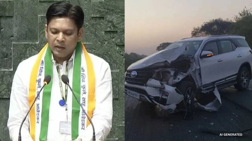 महाराष्ट्र: कांग्रेस सांसद प्रशांत पड़ोले का एक्सीडेंट, संसद की कार्यवाही में शामिल होने के लिए आ रहे थे दिल्ली