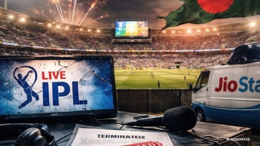 बांग्लादेश में नहीं होगा IPL का प्रसारण, पेमेंट डिफॉल्ट के बाद JioStar ने तोड़ा करार