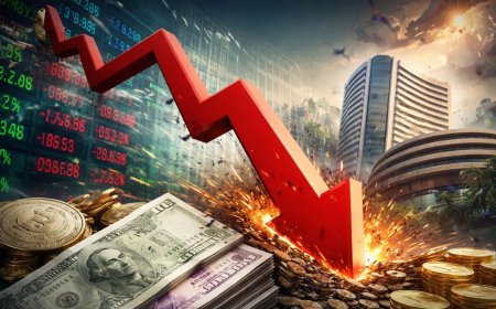 Global Market Impact: बाज़ार में भूचाल! 1400 अंक टूटा सेंसेक्स, रुपये की धमाकेदार वापसी, आखिर खेल क्या है?