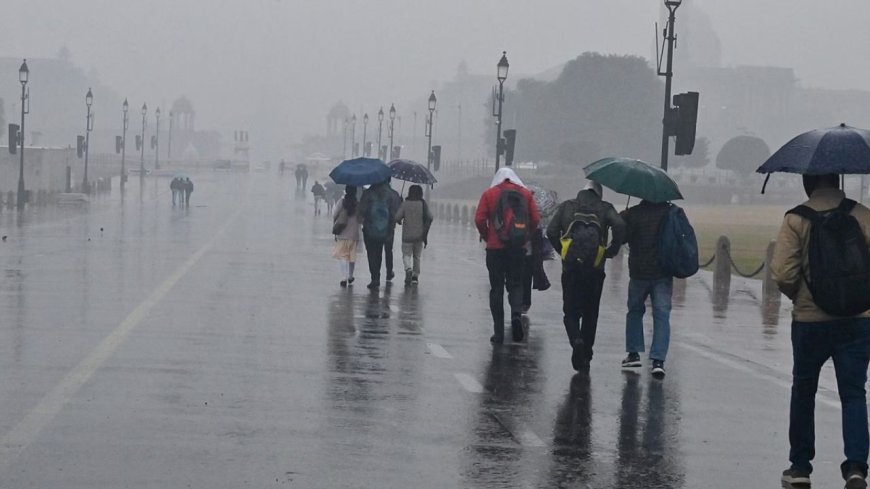 अप्रैल में ठंड का रिटर्न! 3 साल का सबसे ठंडा दिन, बारिश से बदला दिल्ली-NCR का मिजाज